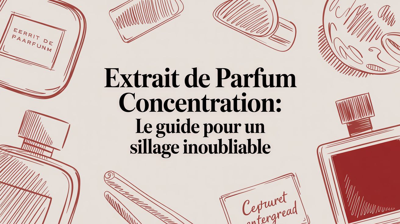 Extrait de parfum concentration: Le guide pour un sillage inoubliable - AmaruParis