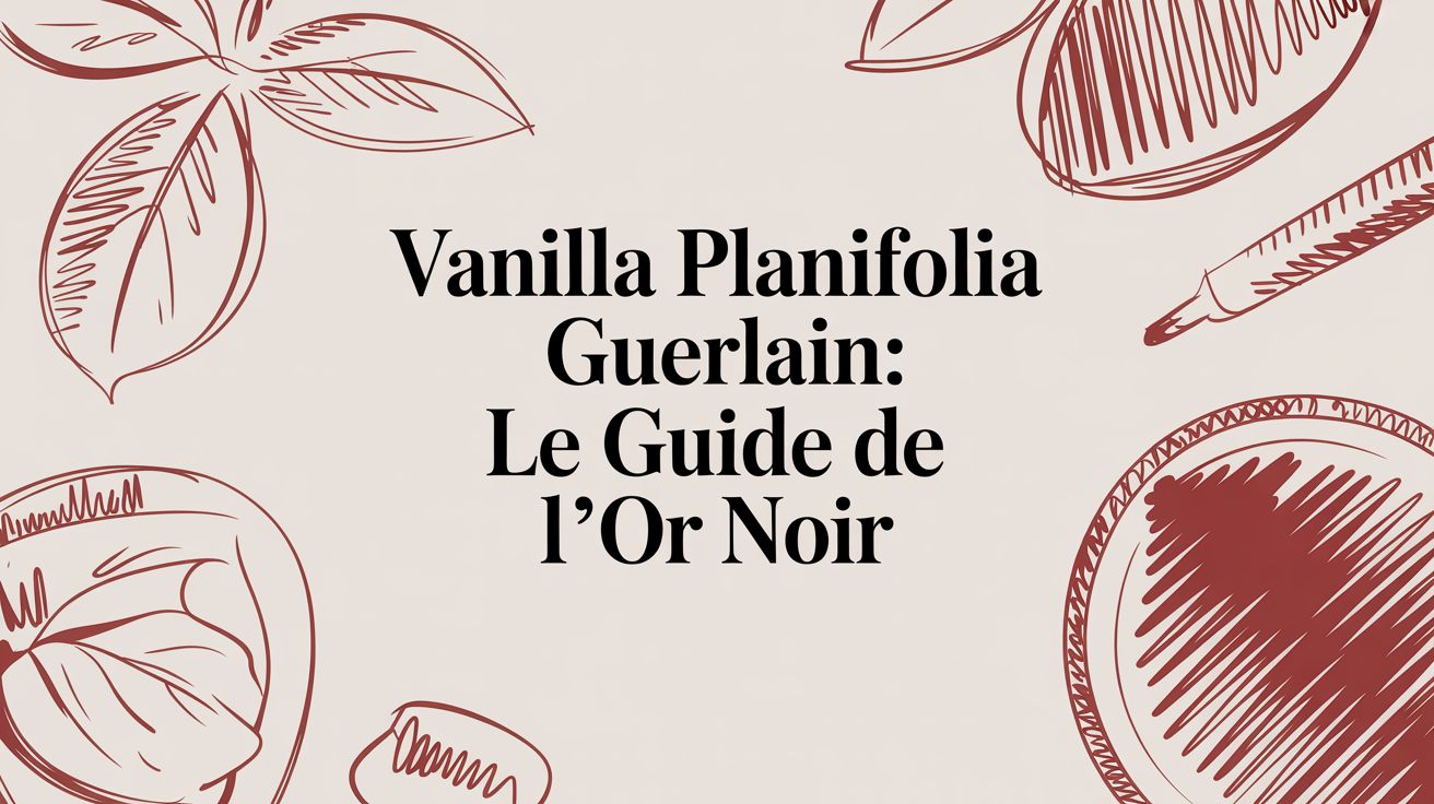 Vanilla Planifolia Guerlain: Le Guide de l'Or Noir - AmaruParis