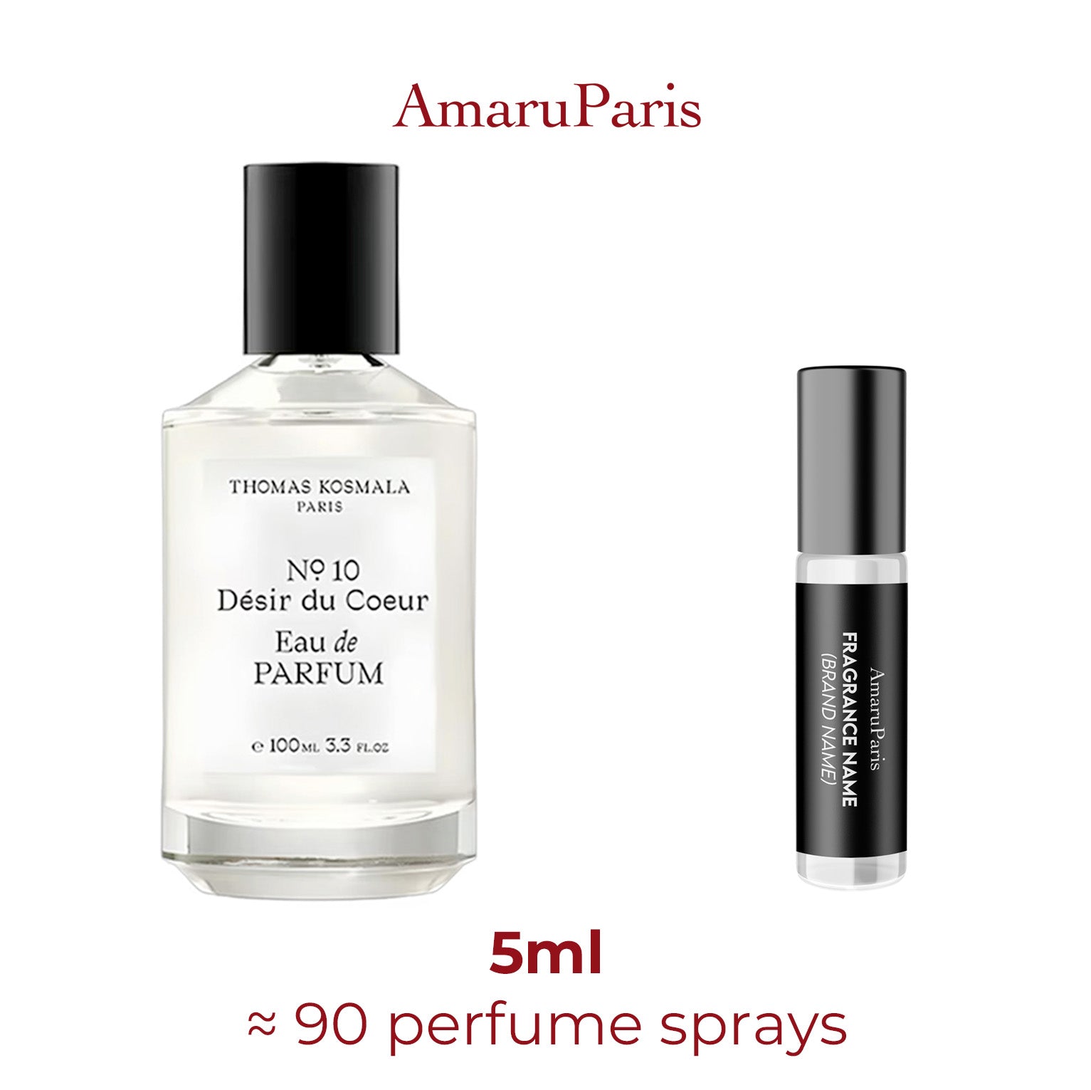 Parfum Nº 10 Désir du Coeur Thomas Kosmala — échantillon 5 ml