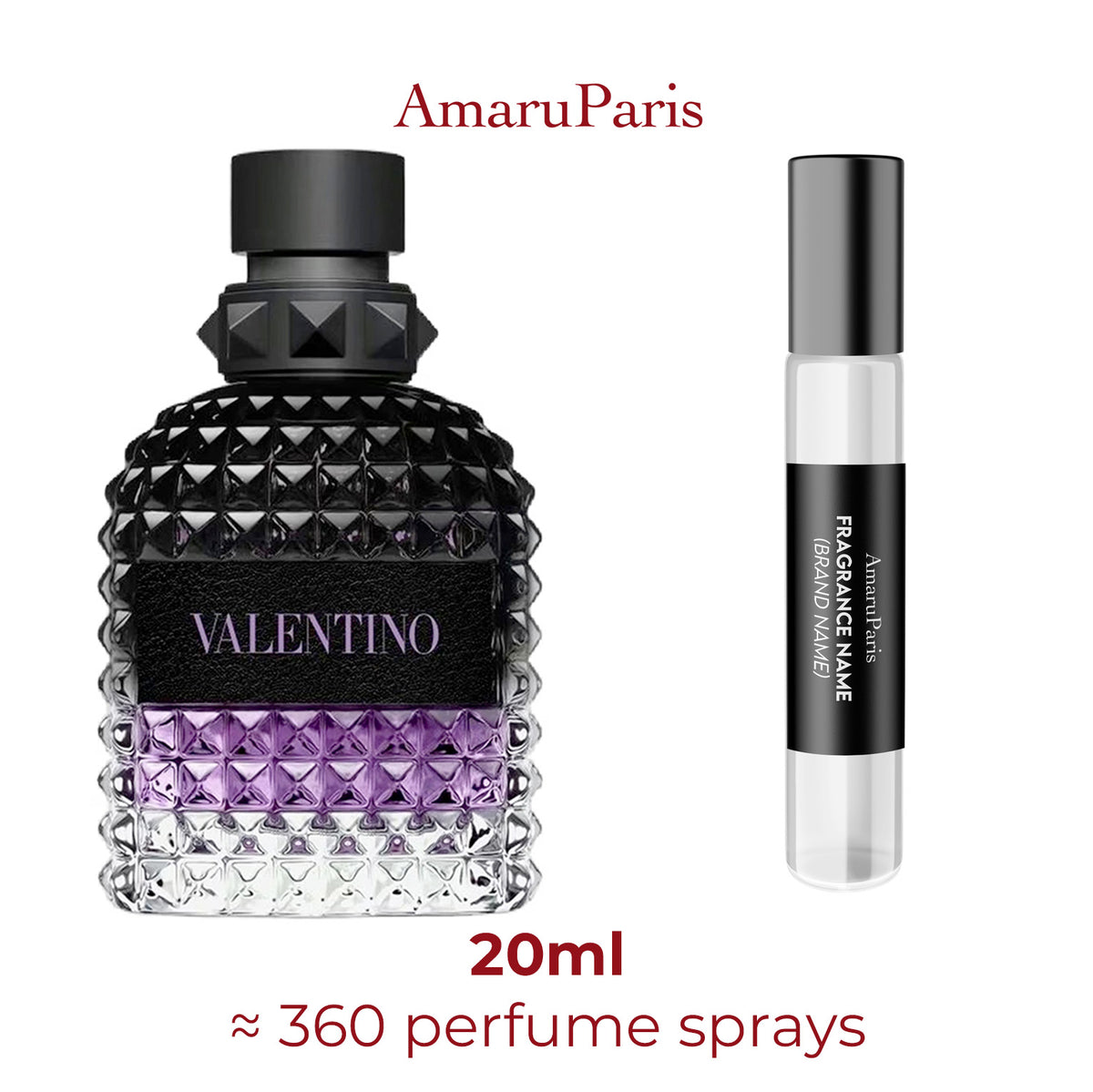 Parfum Valentino Uomo Born in Roma Purple Melancholia Valentino pour homme — échantillon 20 ml