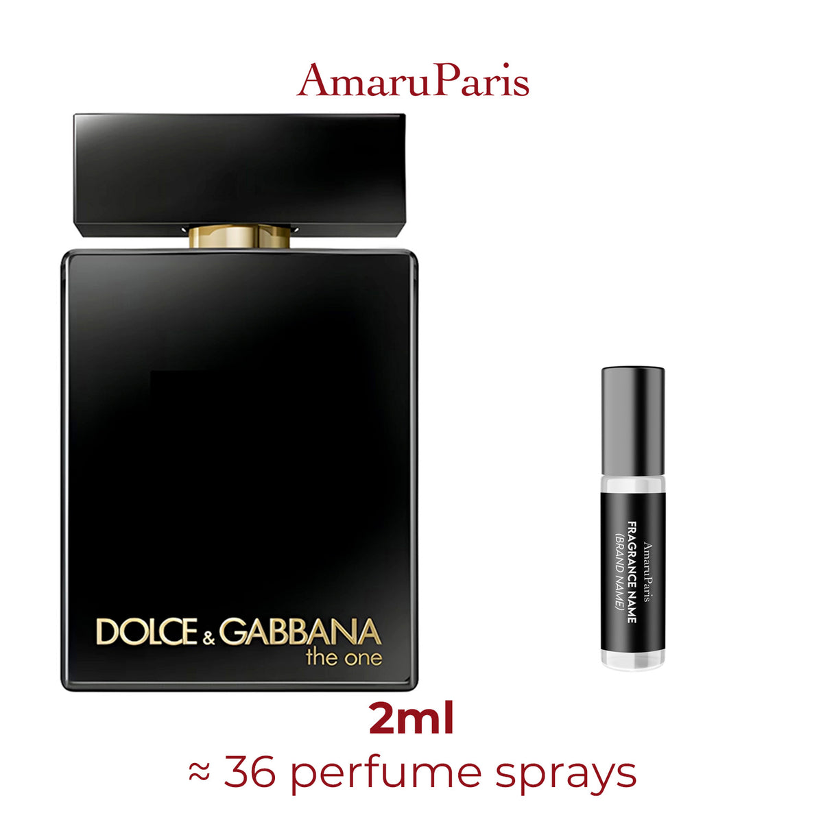 Parfum The One for Men Eau de Parfum Intense Dolce & Gabbana pour homme — échantillon 2 ml