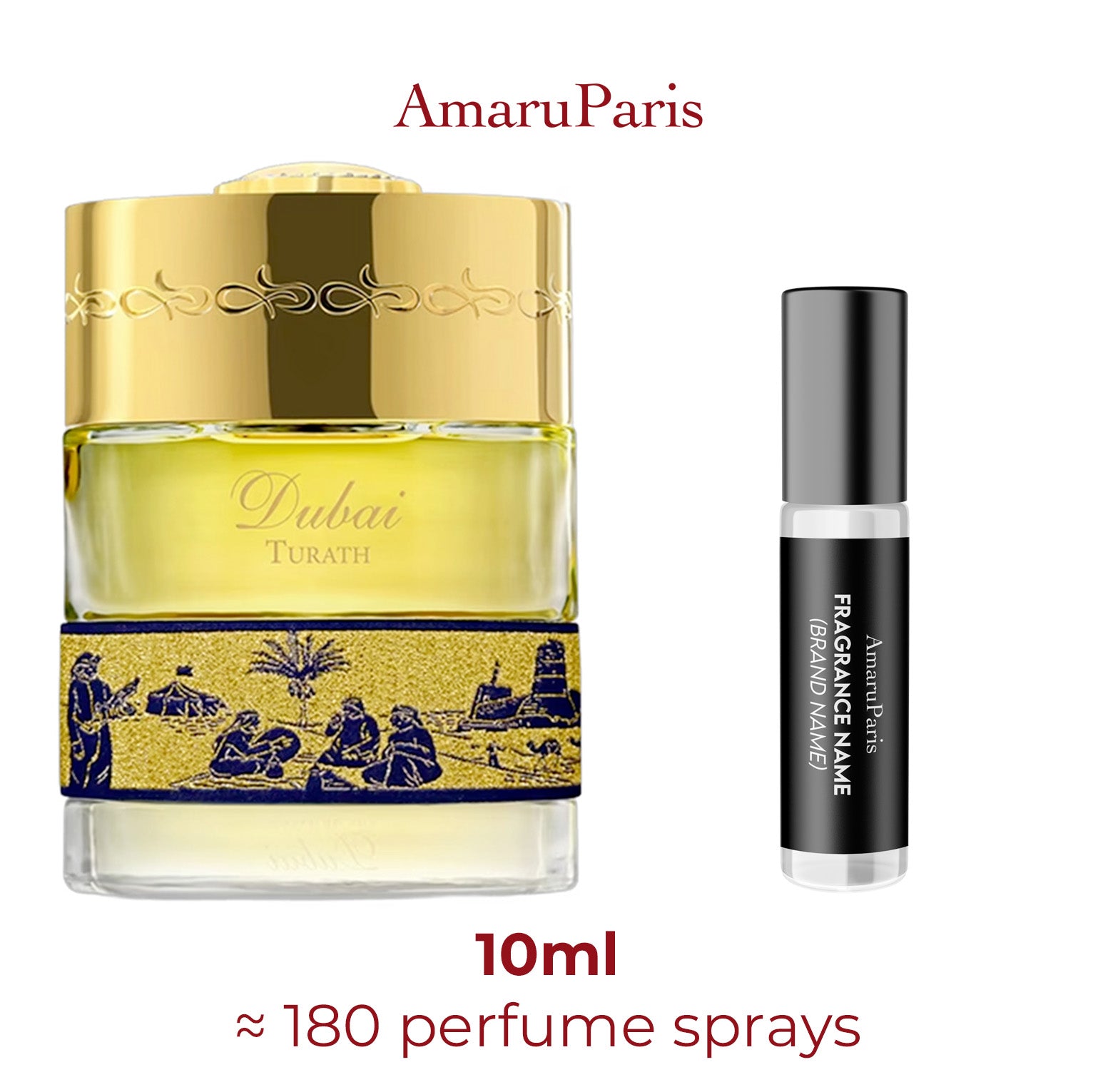 Parfum Turath The Spirit of Dubai — échantillon 10 ml