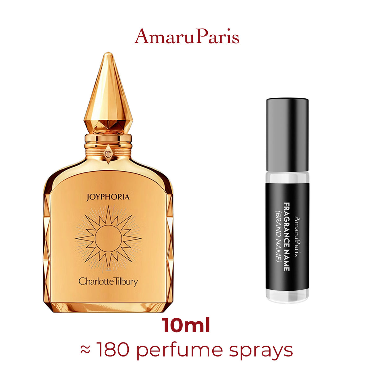 Parfum Joyphoria Charlotte Tilbury unisexe — échantillon 10 ml
