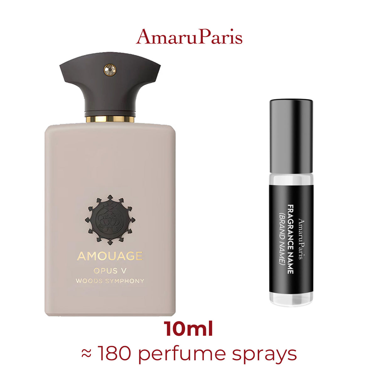 Parfum Opus V Woods Symphony Amouage unisexe — échantillon 10 ml