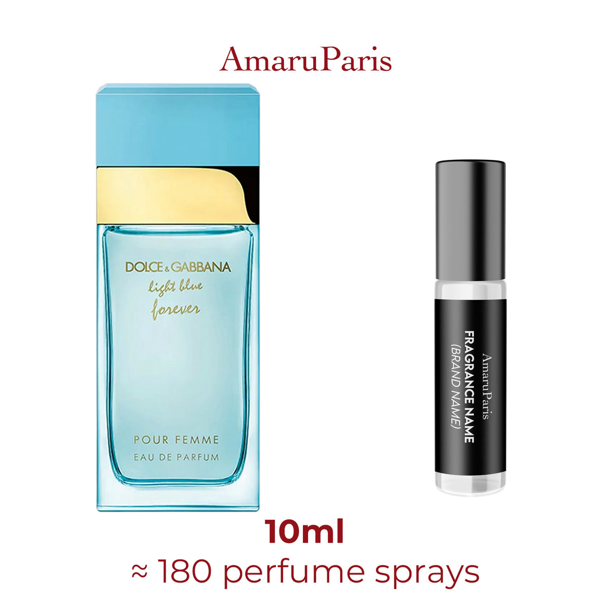 Parfum Light Blue Forever pour Homme Dolce&Gabbana — échantillon 10 ml