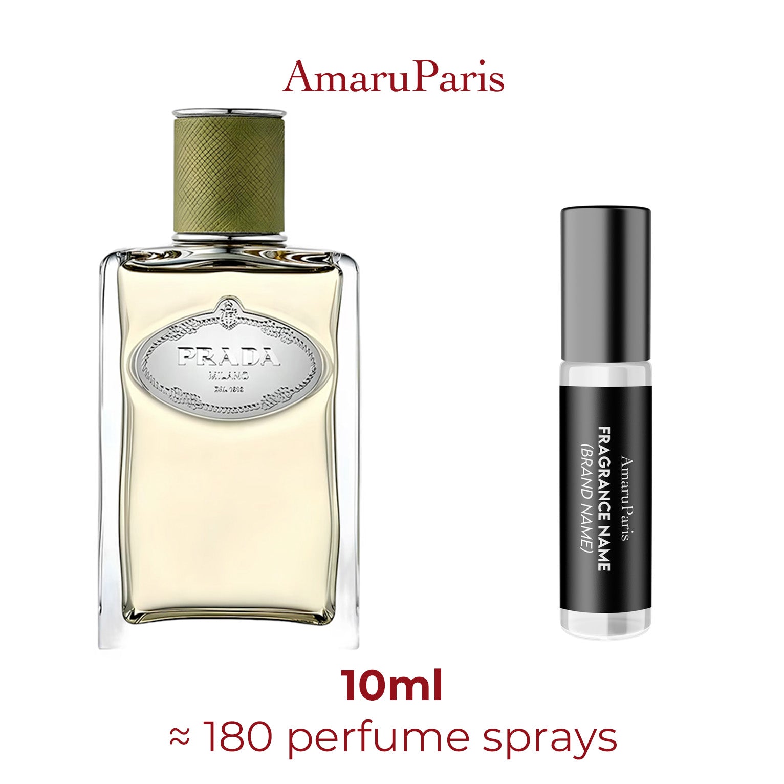 Parfum Infusion de Vétiver Prada — échantillon 10 ml