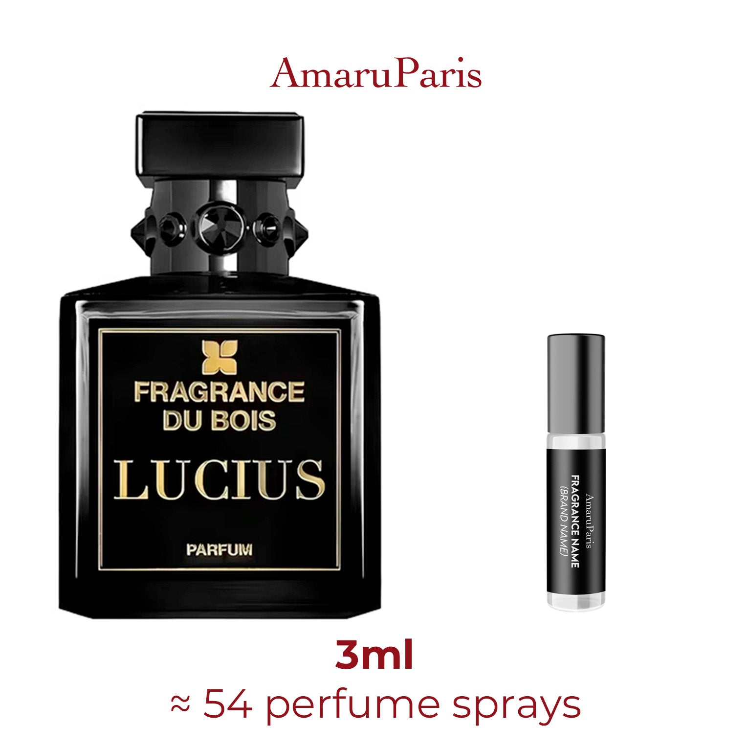 Parfum Lucius Fragrance Du Bois — échantillon 3 ml