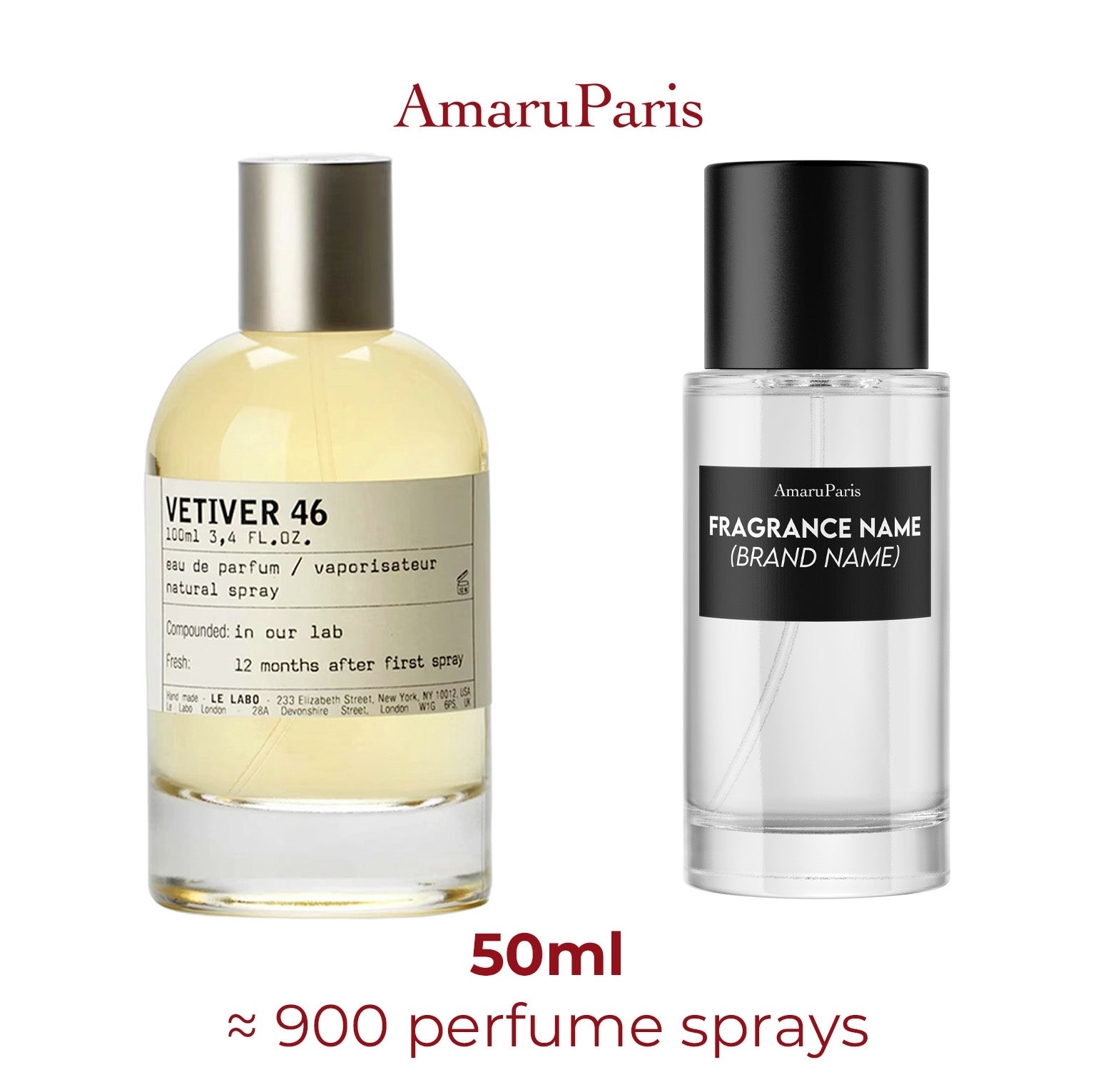 Parfum Vetiver 46 Le Labo — échantillon 50 ml