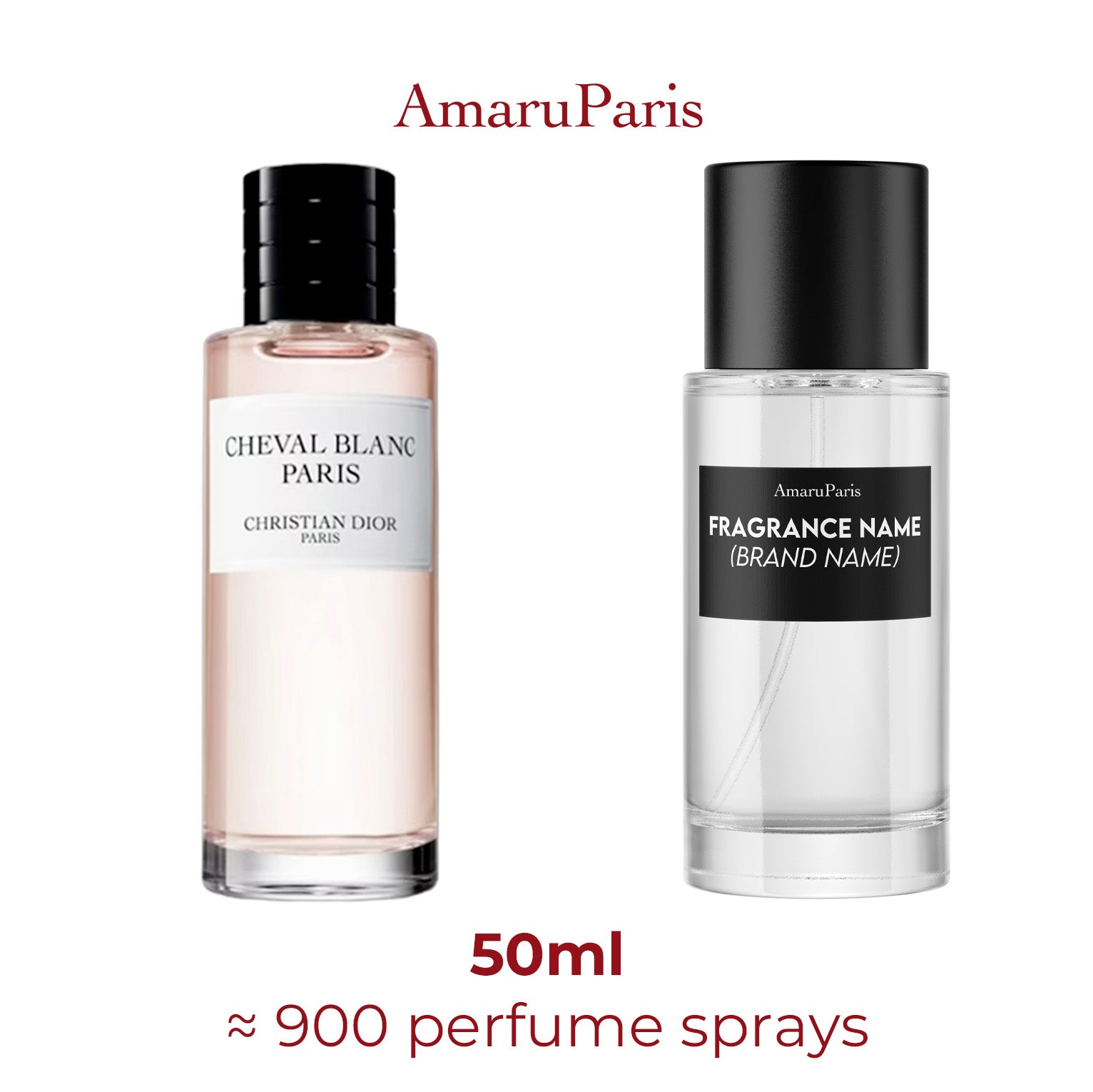 Parfum Cheval Blanc Paris Dior — échantillon 50 ml