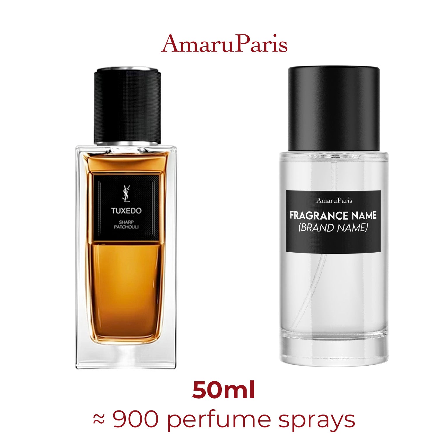Parfum Tuxedo Sharp Patchouli Yves Saint Laurent — échantillon 50 ml