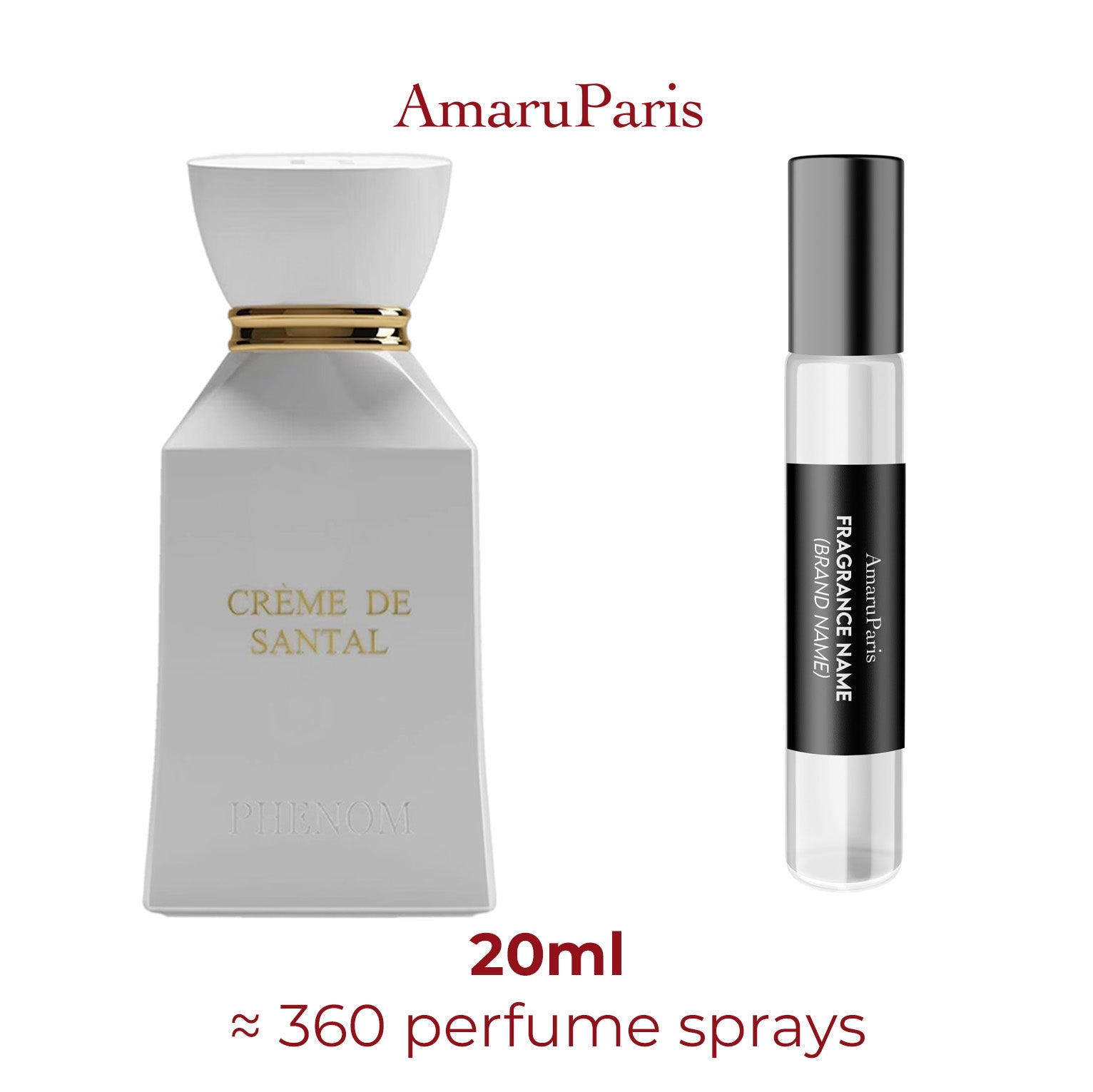 Parfum Crème de Santal Phenom unisexe
