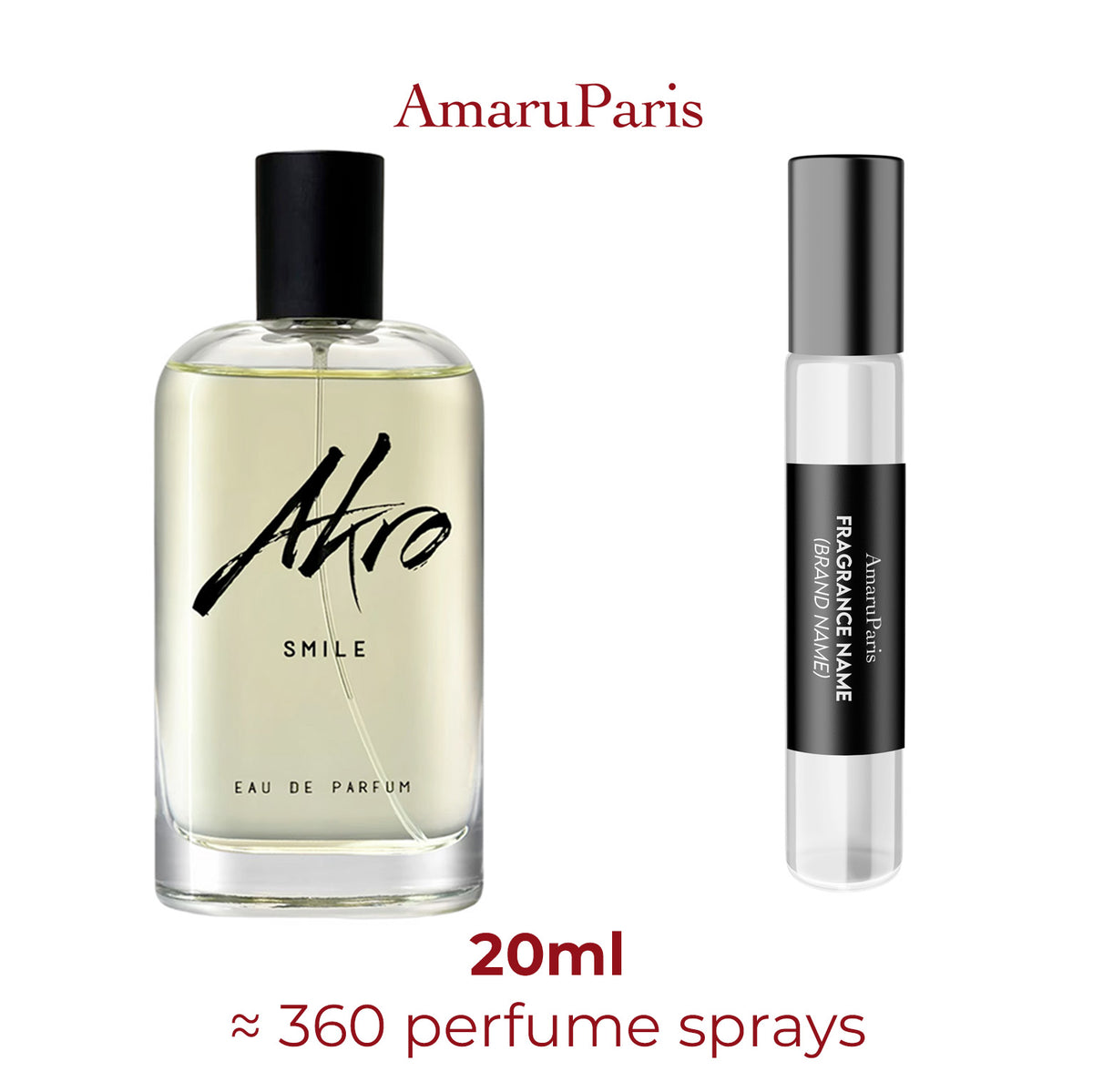 Parfum Smile Akro unisexe — échantillon 20 ml