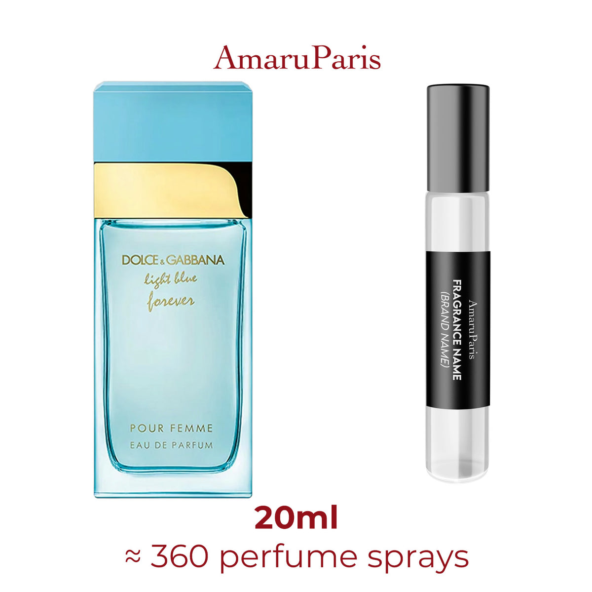 Parfum Light Blue Forever pour Homme Dolce&Gabbana — échantillon 20 ml