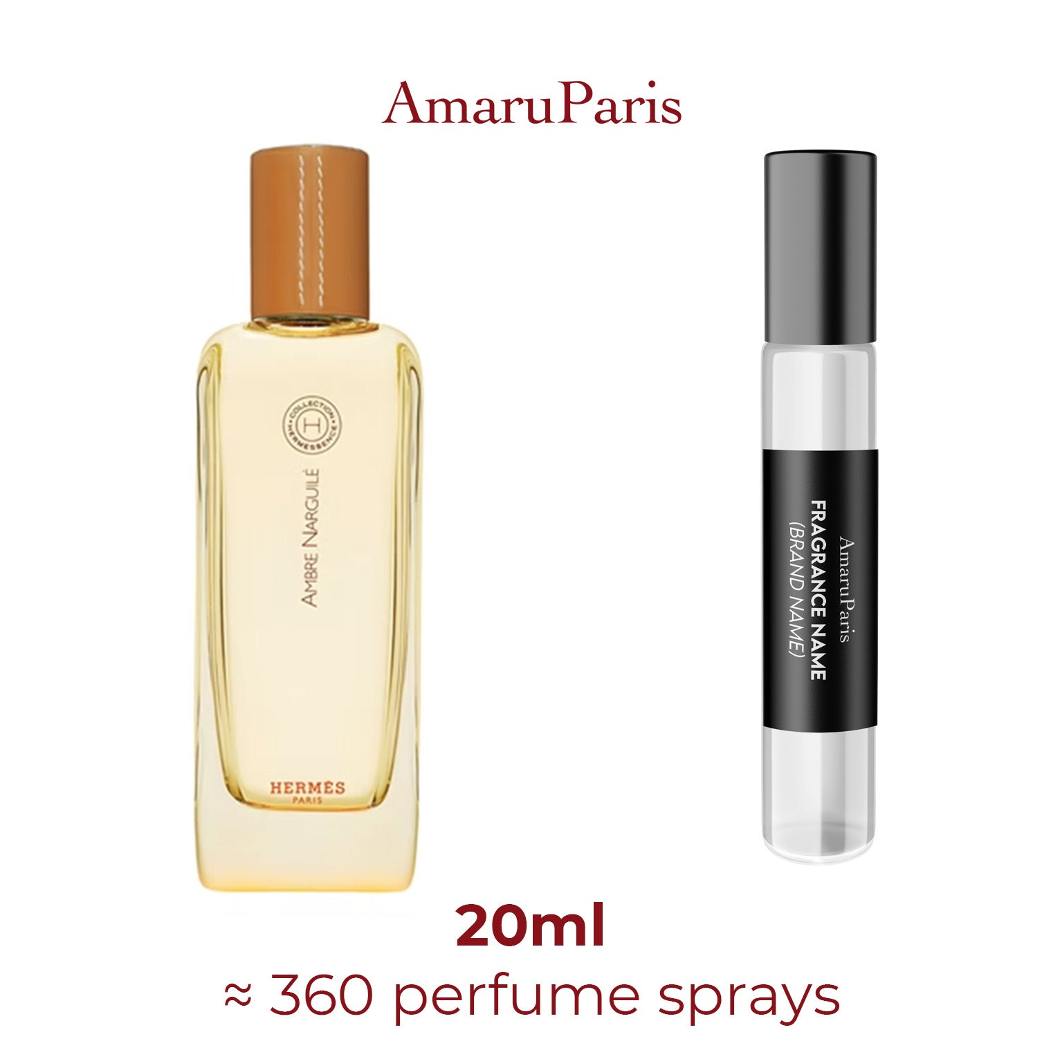 Parfum Hermessence Ambre Narguile Hermès unisexe