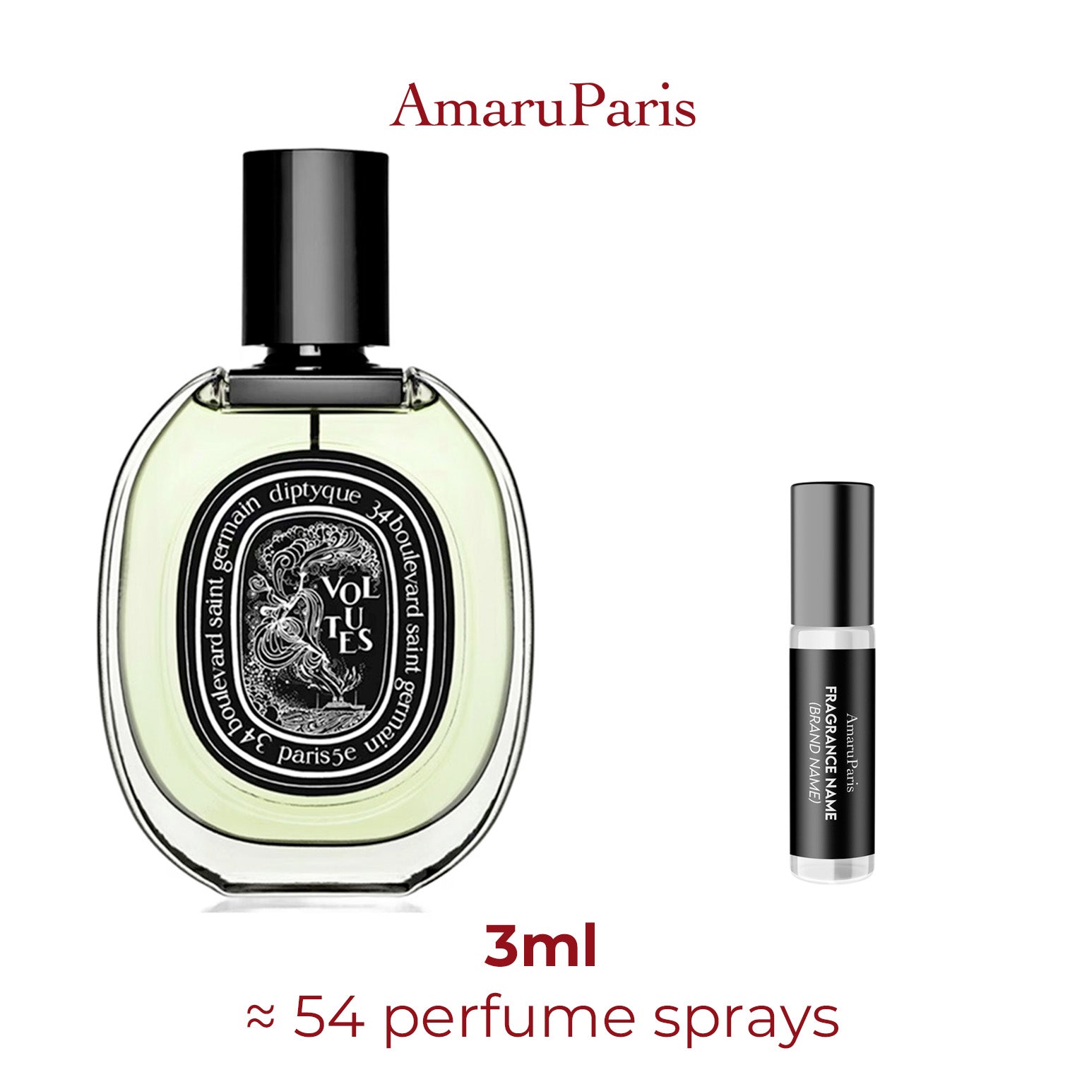 Parfum Volutes Diptyque — échantillon 3 ml
