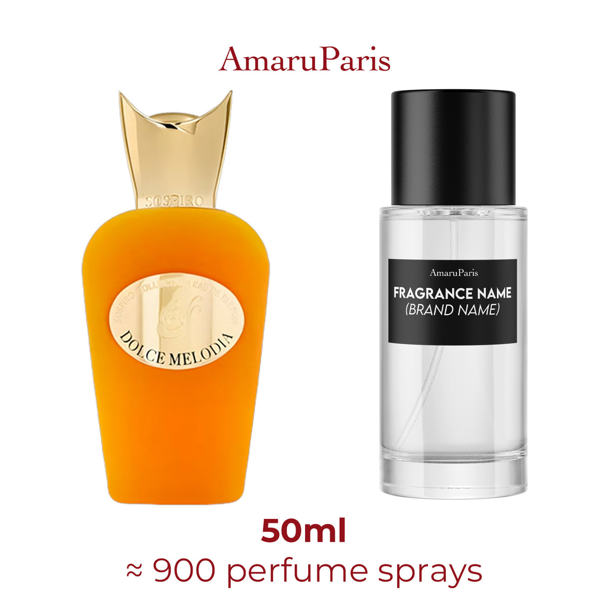 Parfum Dolce Melodia Sospiro Perfumes unisexe — échantillon 50 ml