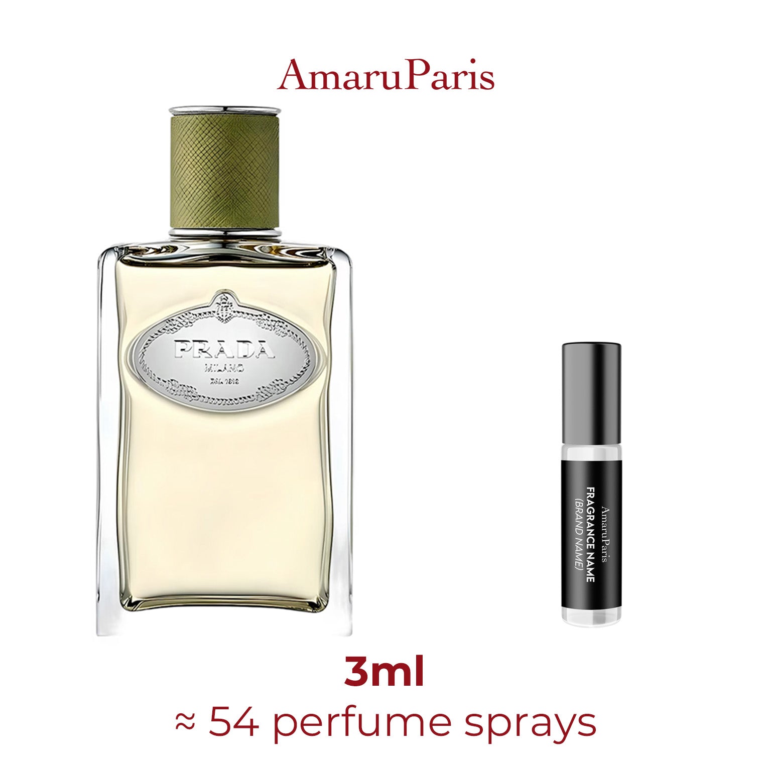 Parfum Infusion de Vétiver Prada — échantillon 3 ml