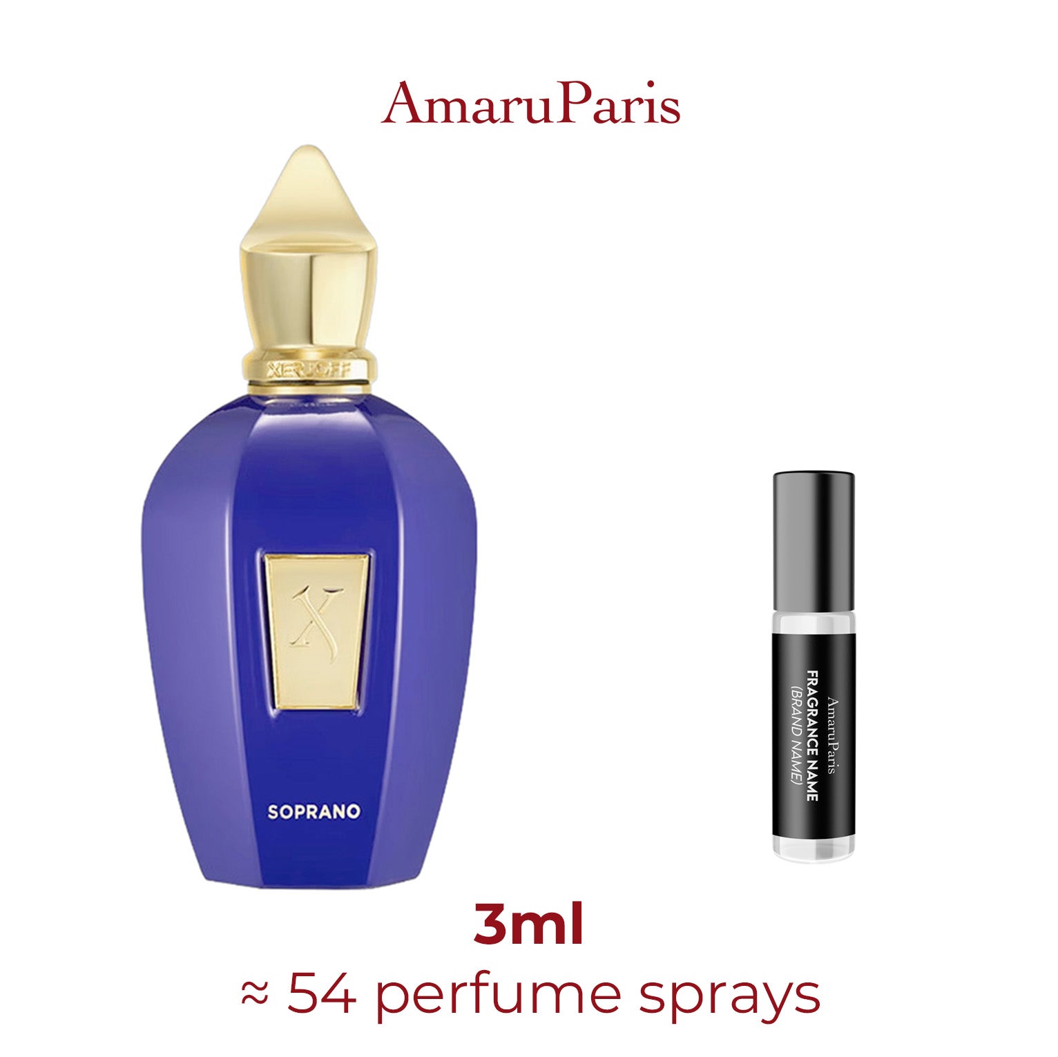 Parfum Soprano Xerjoff — échantillon 3 ml