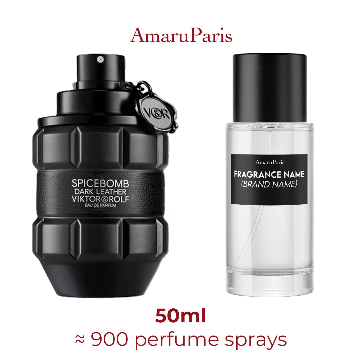 Parfum Spicebomb Dark Leather Viktor&Rolf — échantillon 50 ml