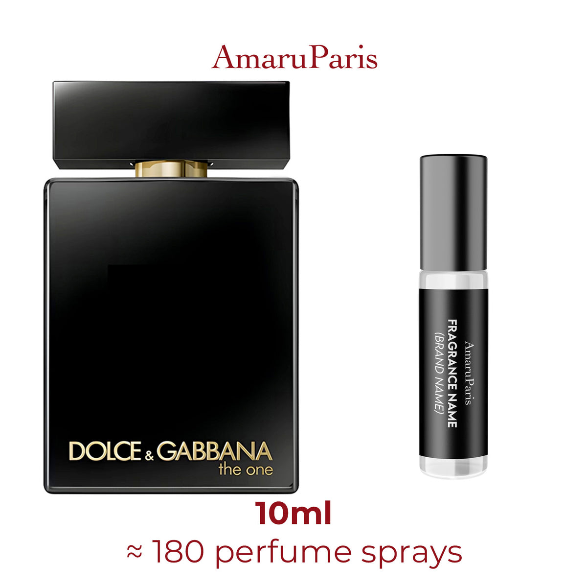 Parfum The One for Men Eau de Parfum Intense Dolce & Gabbana pour homme — échantillon 10 ml