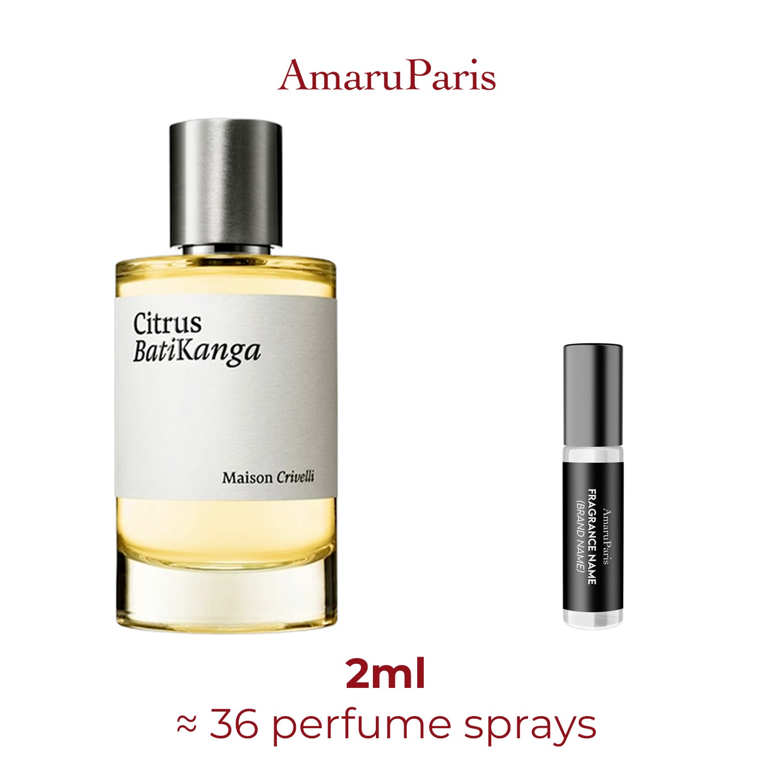 Parfum Citrus Batikanga Maison Crivelli Unisex