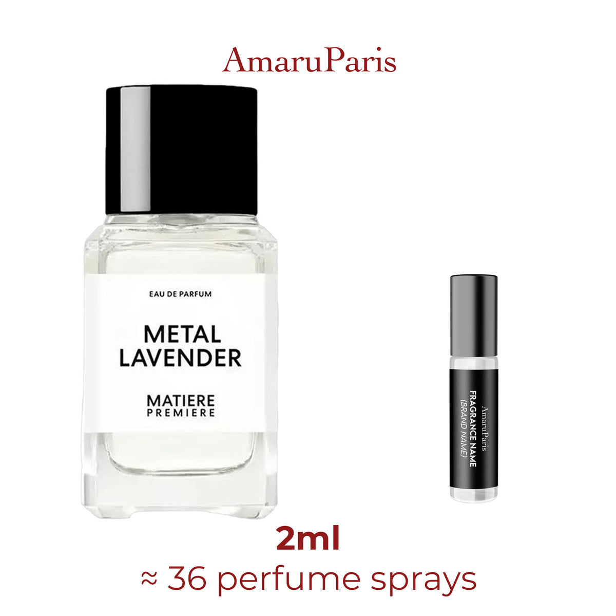Metal Lavender Matière Première échantillon 2ml