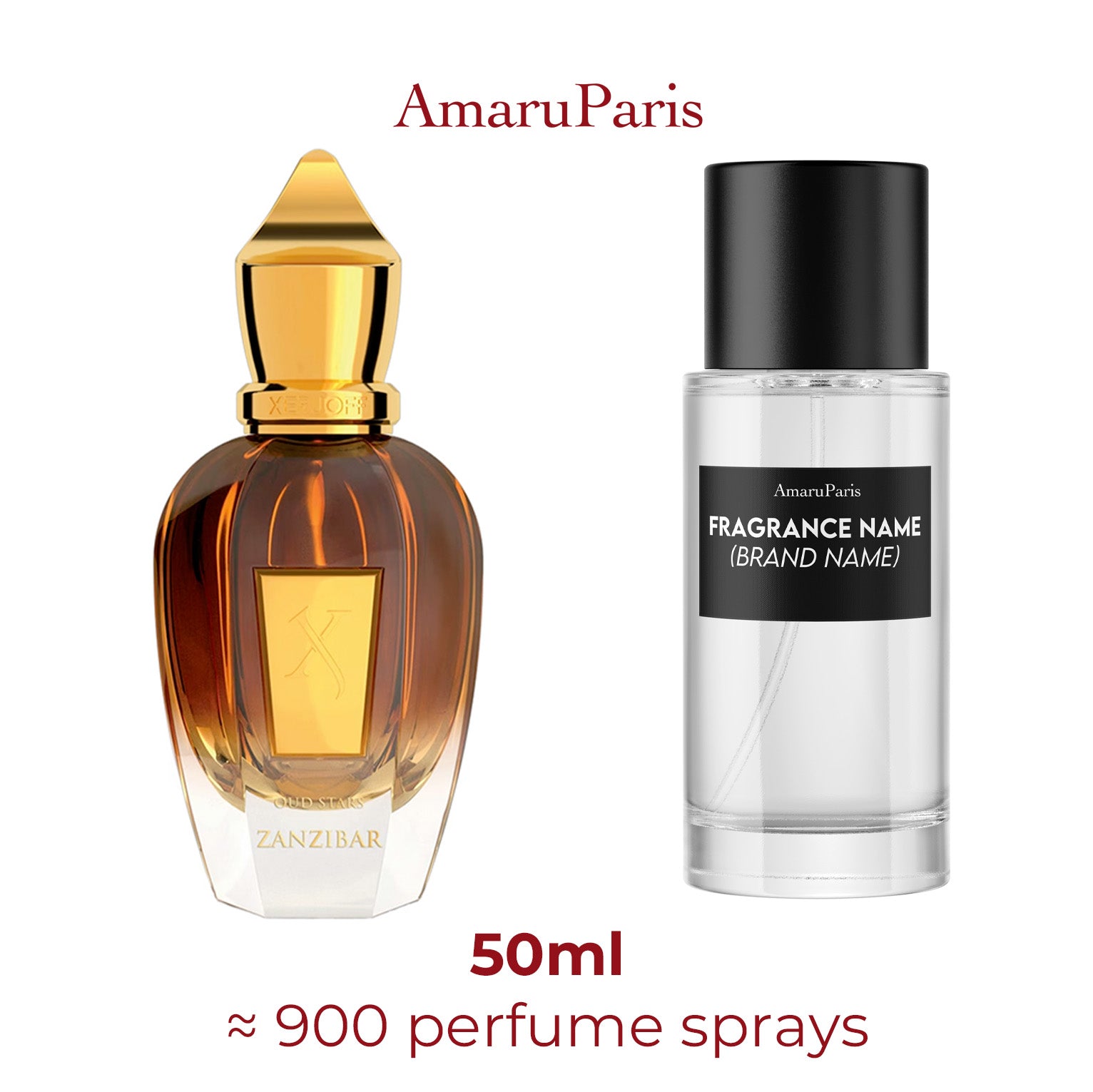 Parfum Zanzibar Xerjoff — échantillon 50 ml