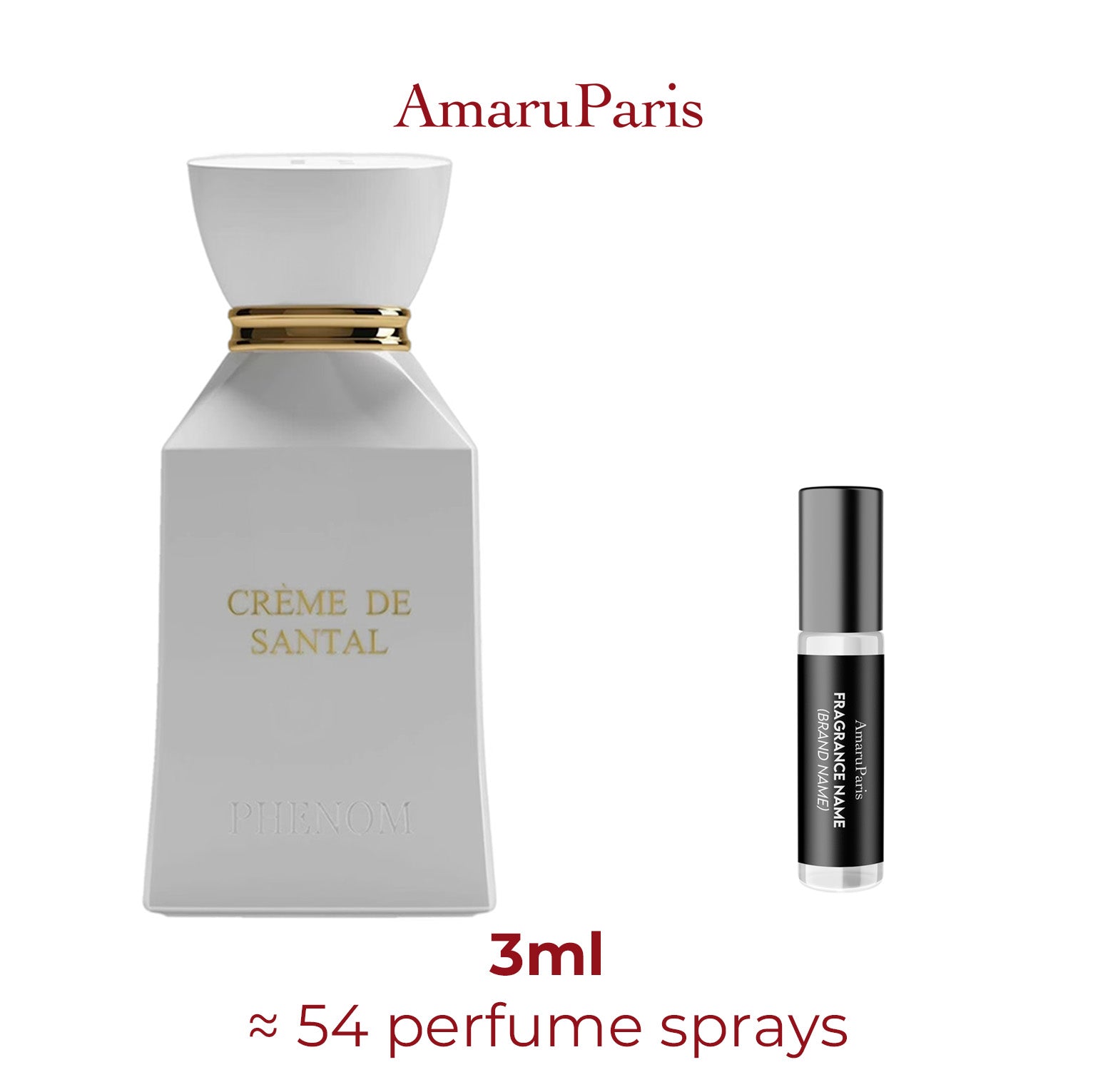 Parfum Crème de Santal Phenom unisexe