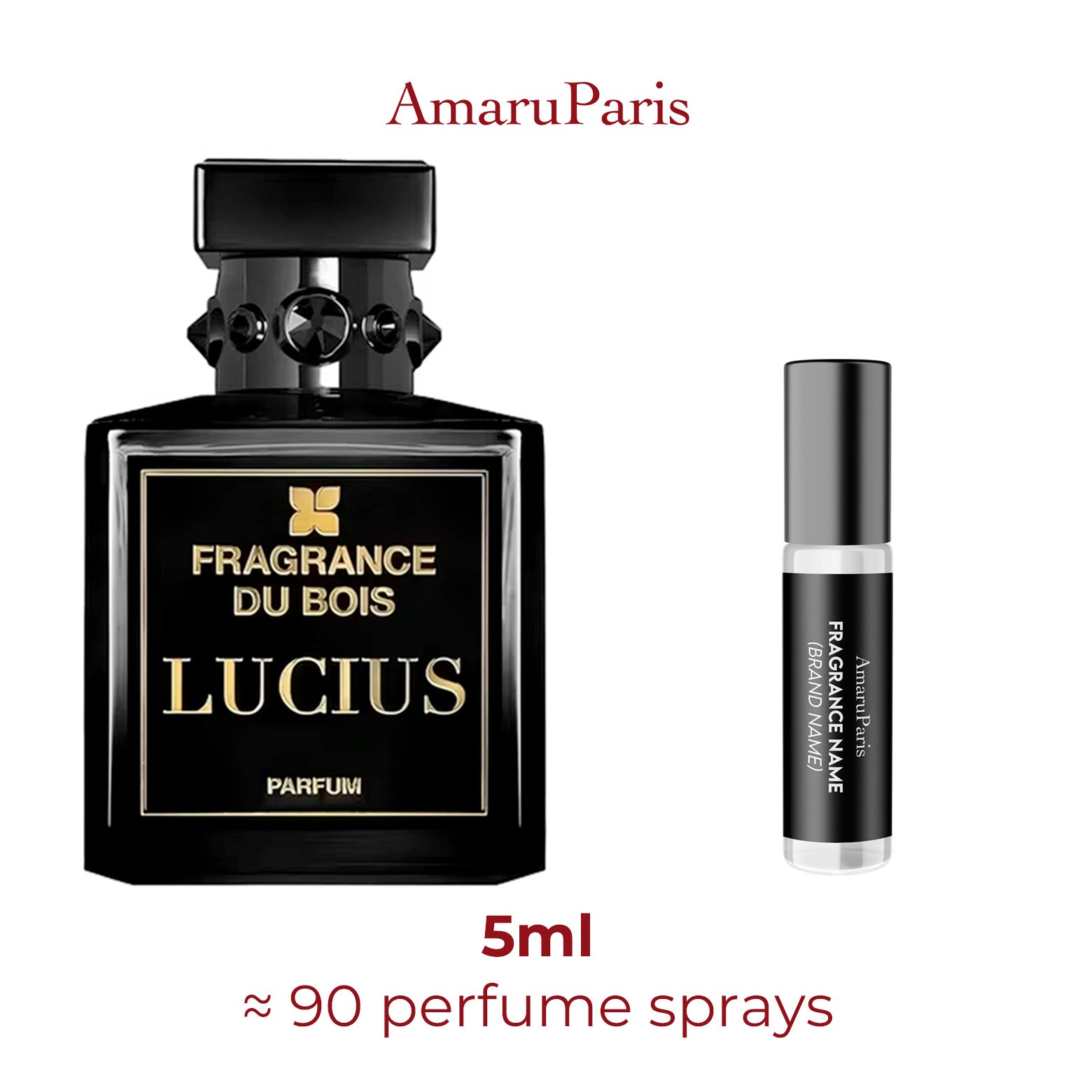 Parfum Lucius Fragrance Du Bois — échantillon 5 ml