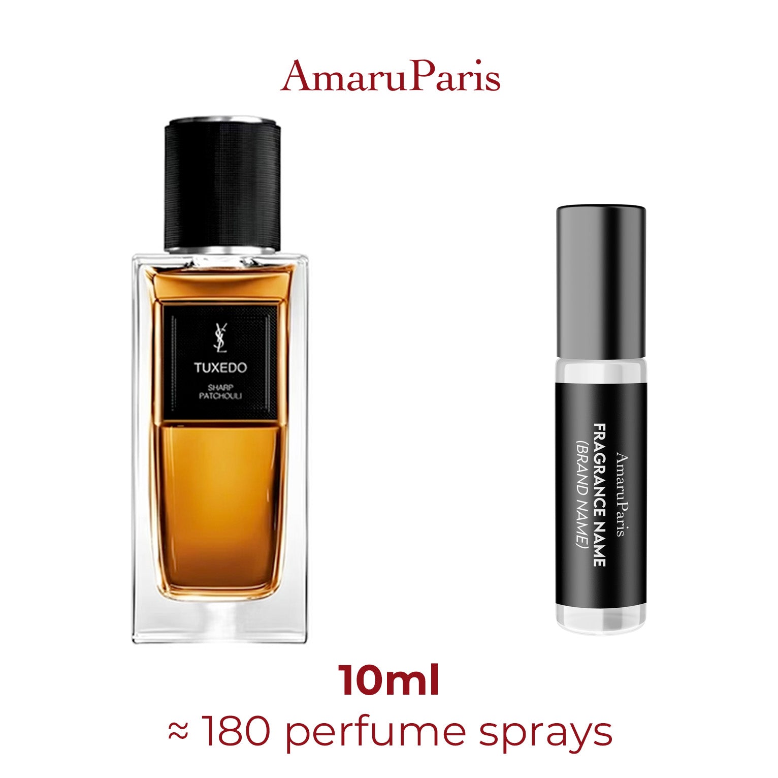 Parfum Tuxedo Sharp Patchouli Yves Saint Laurent — échantillon 10 ml