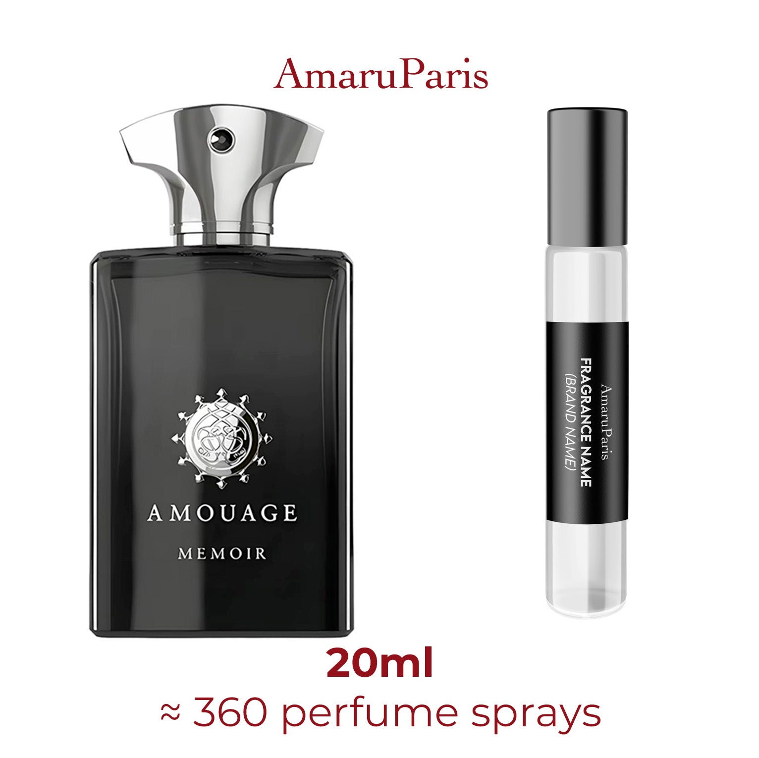 Parfum Memoir Man Amouage — échantillon 20 ml