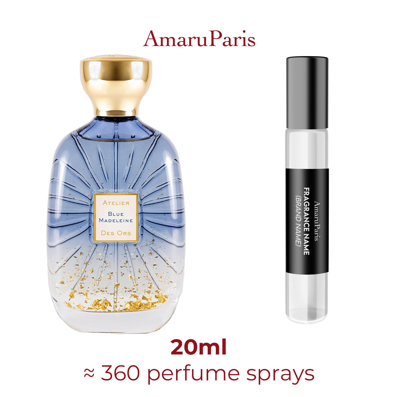 Parfum Blue Madeleine Atelier des Ors — échantillon 20 ml
