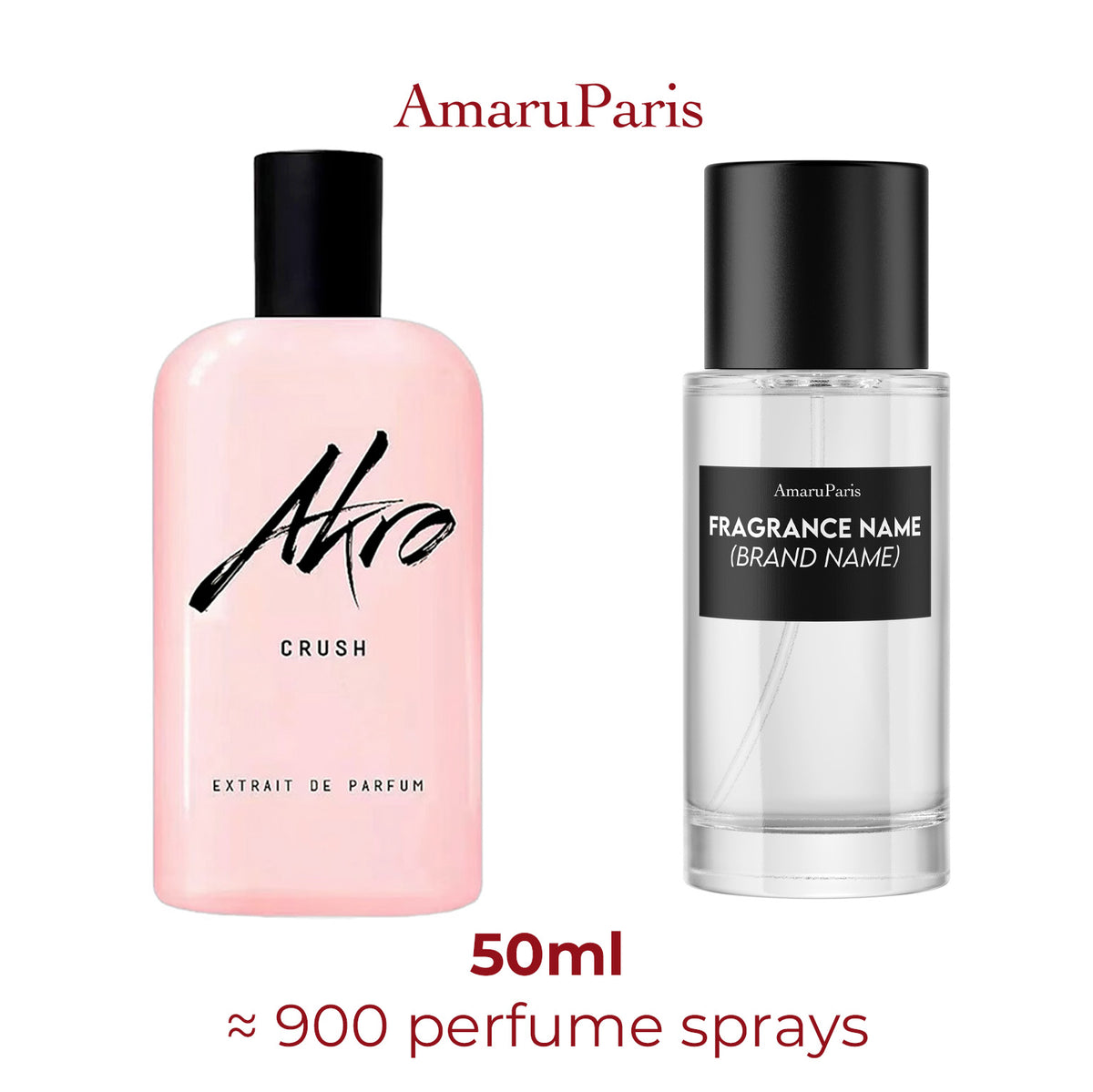 Parfum Crush Akro unisexe — échantillon 50 ml