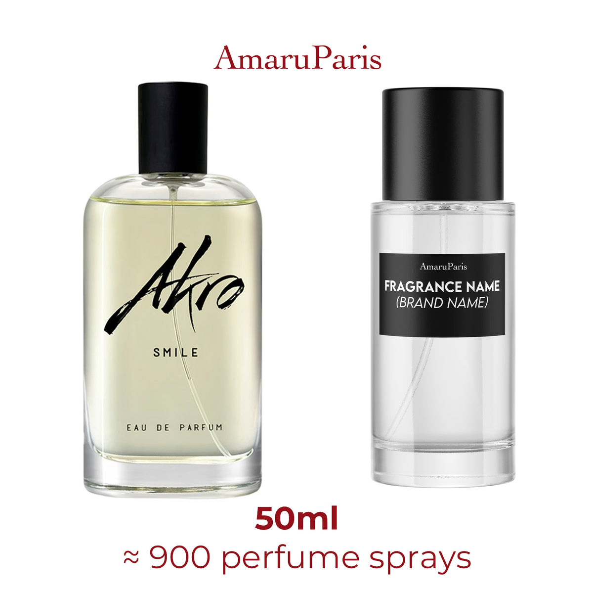 Parfum Smile Akro unisexe — échantillon 50 ml