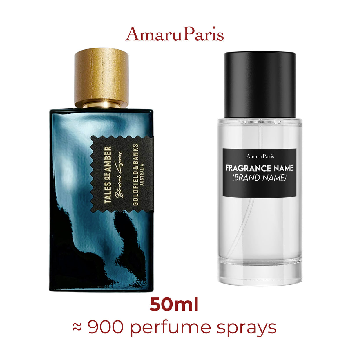 Tales of Amber Goldfield & Banks Australia échantillon 50ml