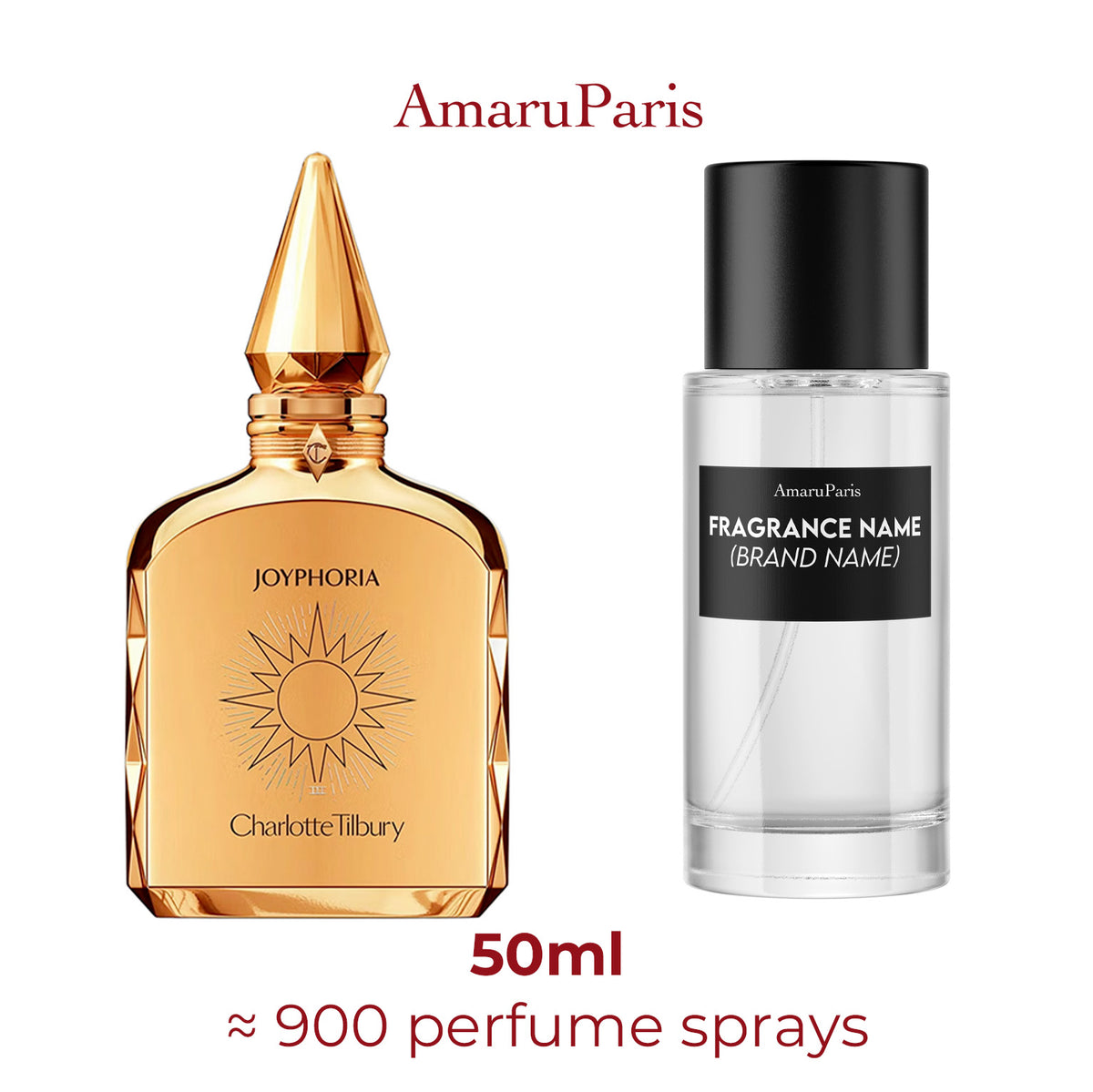 Parfum Joyphoria Charlotte Tilbury unisexe — échantillon 50 ml