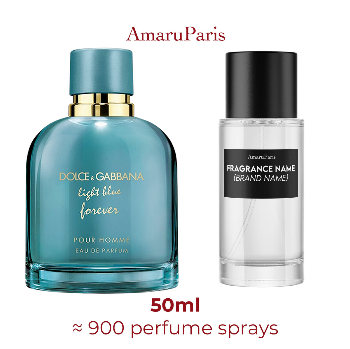 Parfum Light Blue Forever Dolce&Gabbana pour femme — échantillon 50 ml