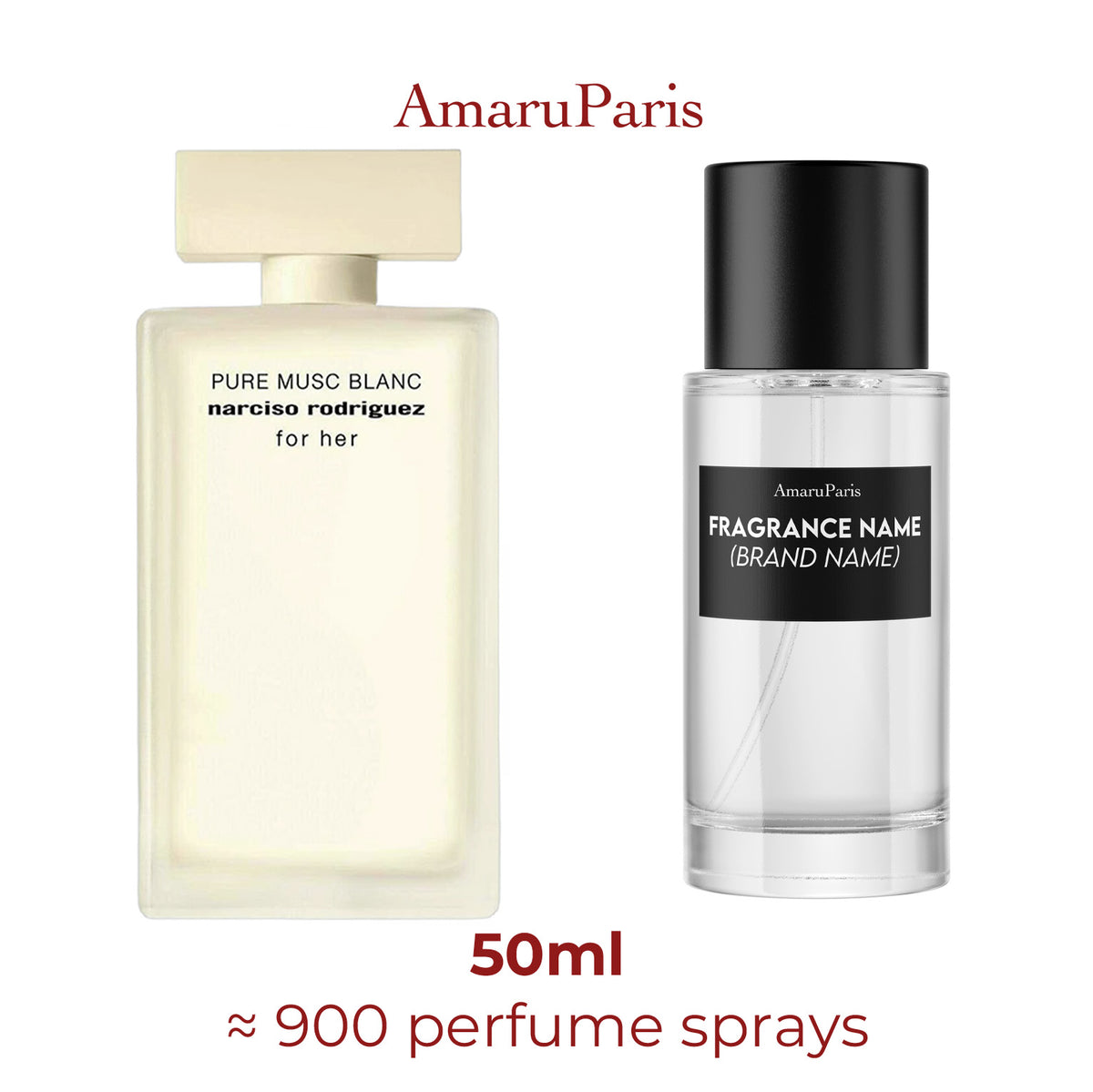 Pure Musc Blanc For Her Narciso Rodriguez échantillon 50ml
