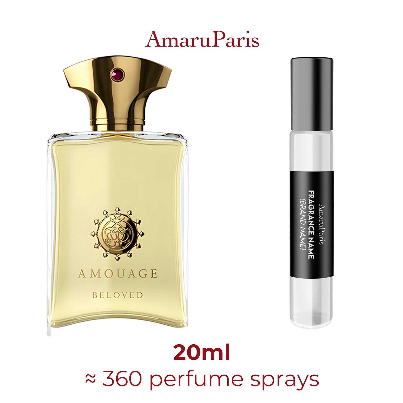 Parfum Beloved Man Amouage — échantillon 20 ml