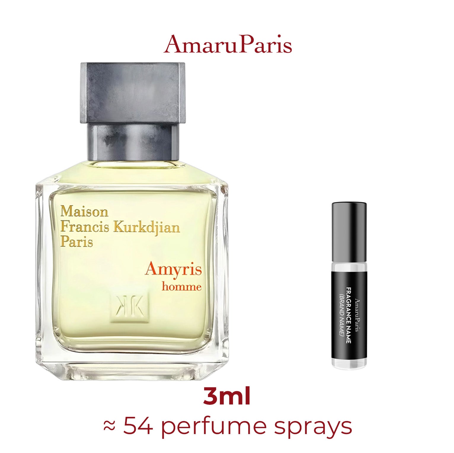Parfum Amyris Homme Maison Francis Kurkdjian — échantillon 3 ml