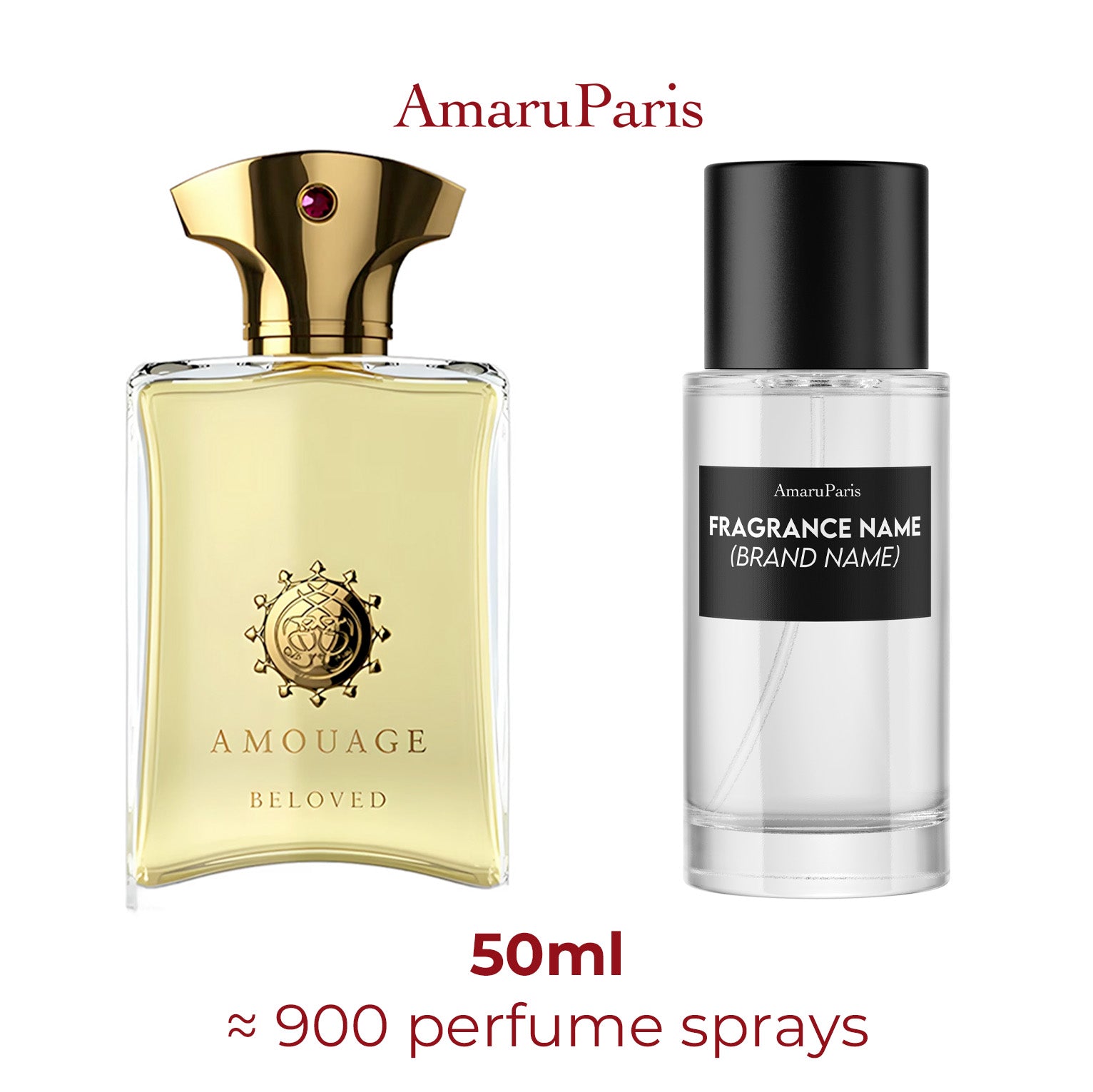 Parfum Beloved Man Amouage — échantillon 50 ml