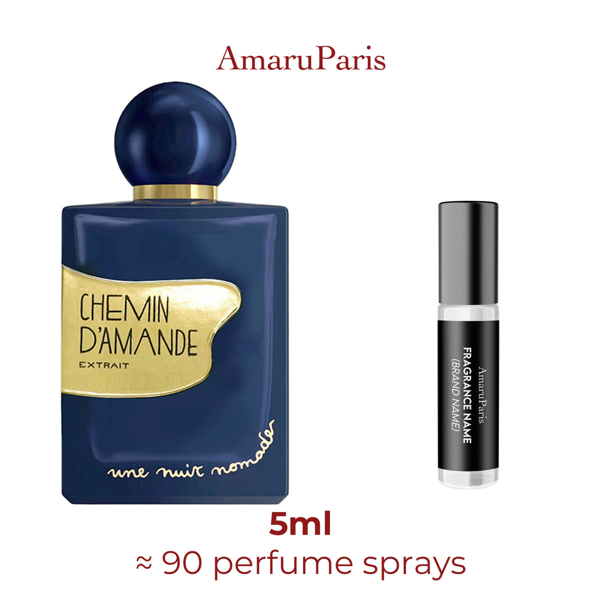 Parfum Chemin d'Amande Extrait Une Nuit Nomade unisexe