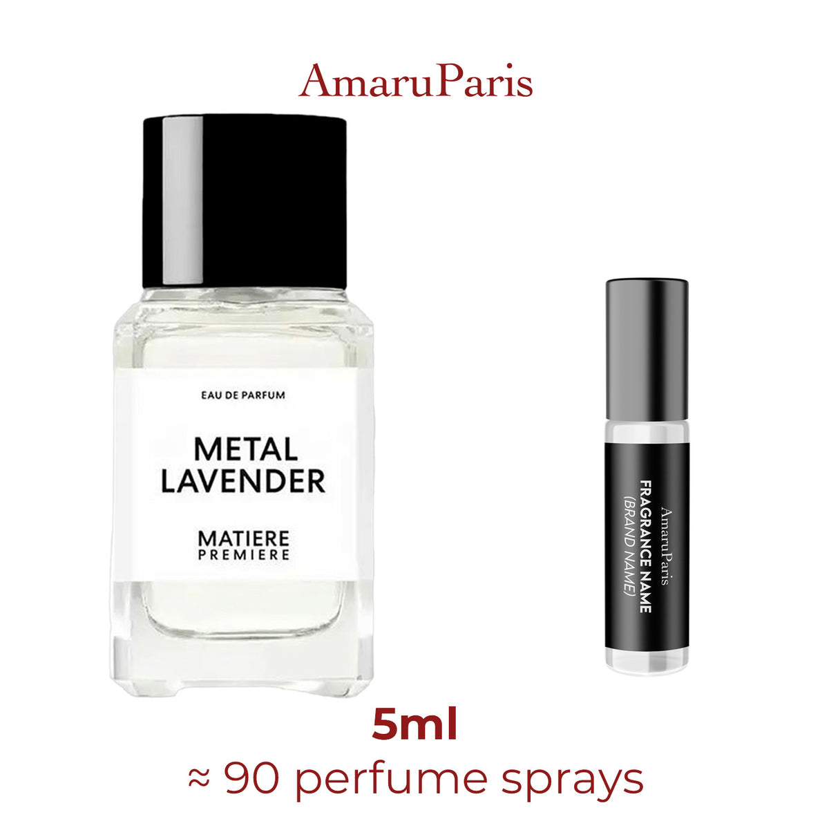 Metal Lavender Matière Première échantillon 5ml