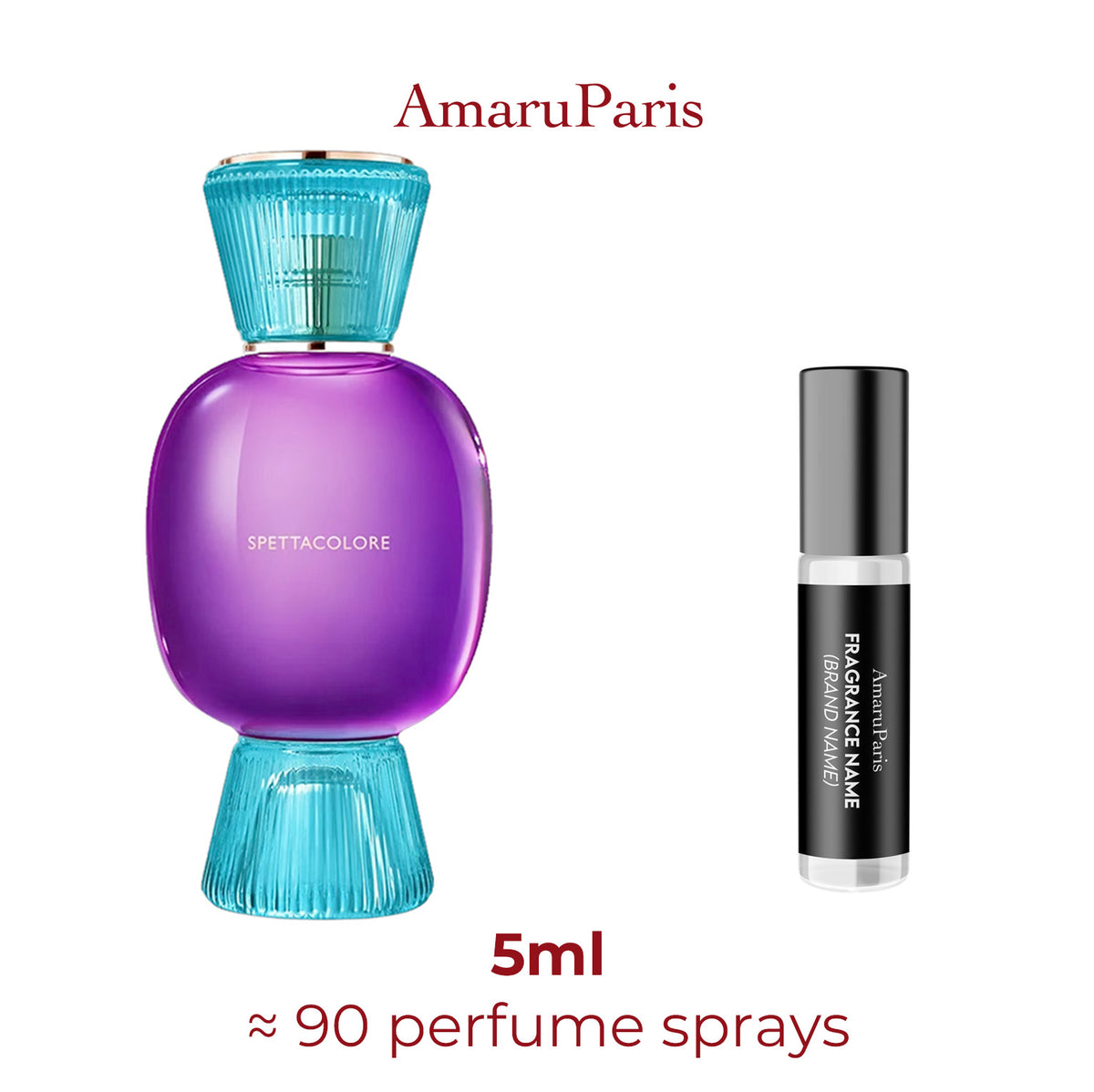 Parfum Spettacolore Bvlgari pour femme — échantillon 5 ml