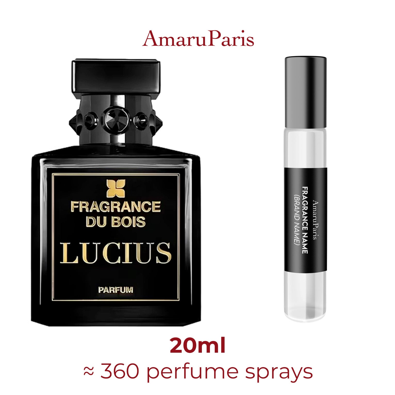 Parfum Lucius Fragrance Du Bois — échantillon 20 ml