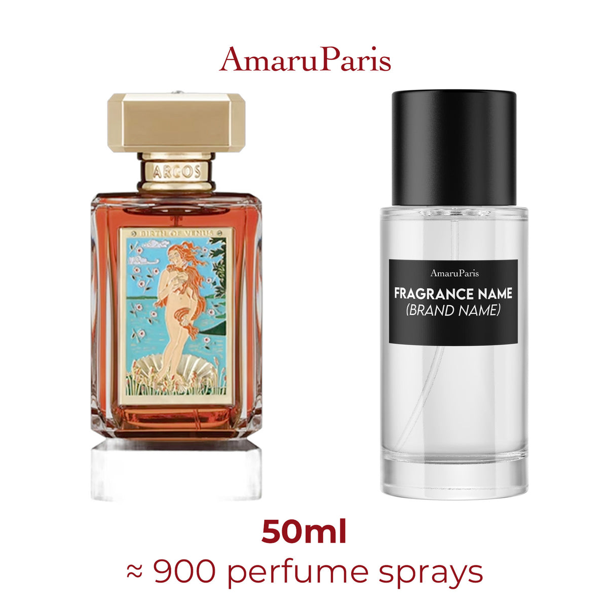 Parfum Birth of Venus Argos pour femme — échantillon 50 ml