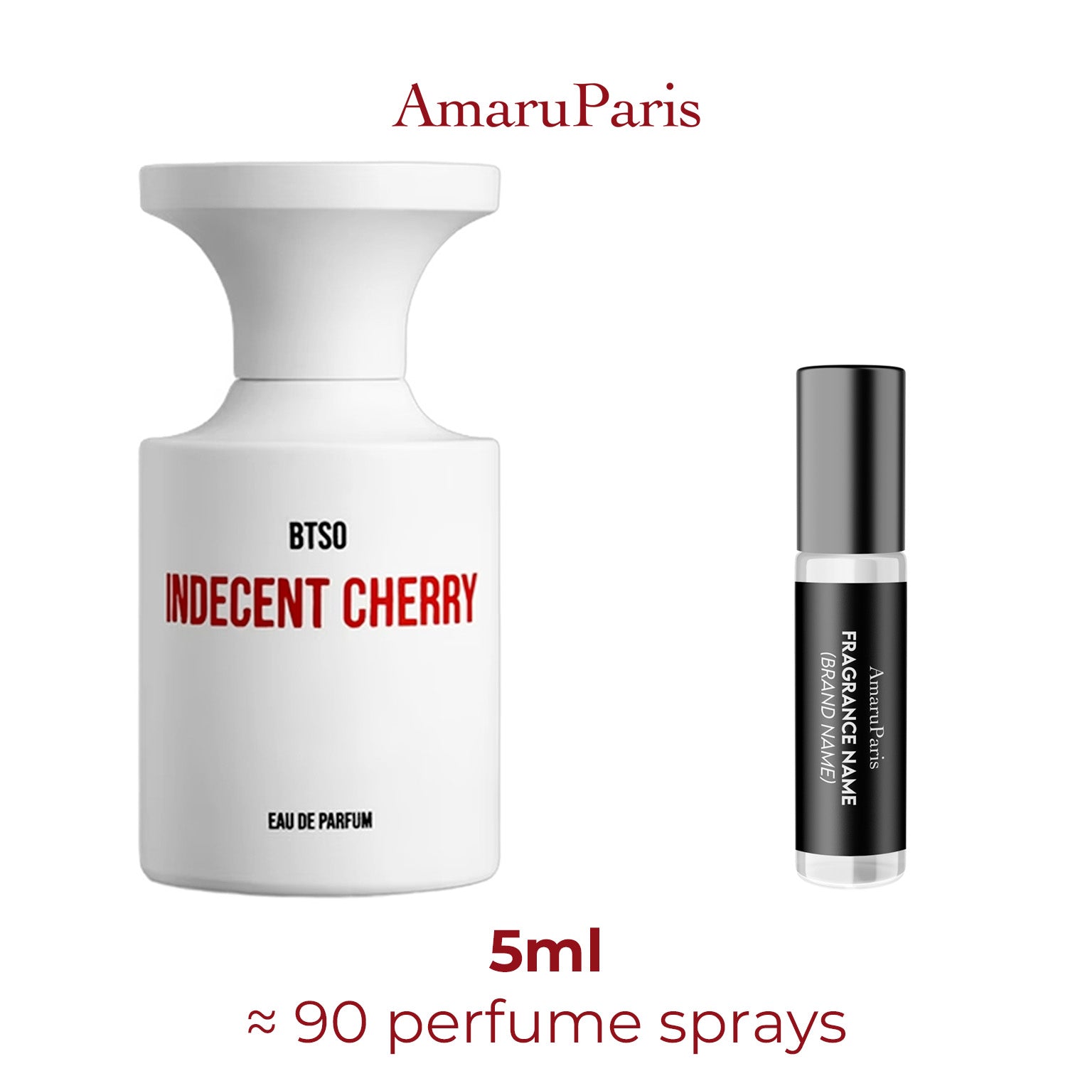 Parfum Indecent Cherry BORNTOSTANDOUT — échantillon 5 ml
