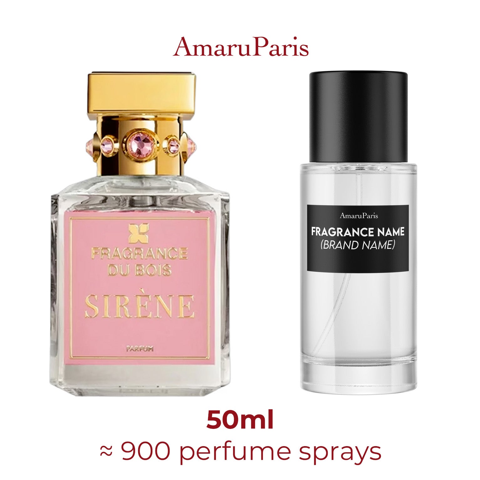 Parfum Sirène Fragrance Du Bois — échantillon 50 ml