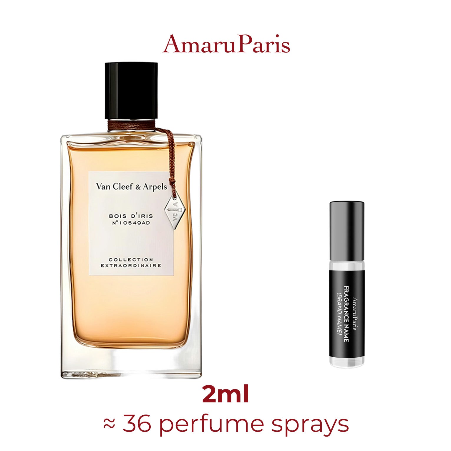 Parfum Bois d'Iris Van Cleef & Arpels — échantillon 2 ml