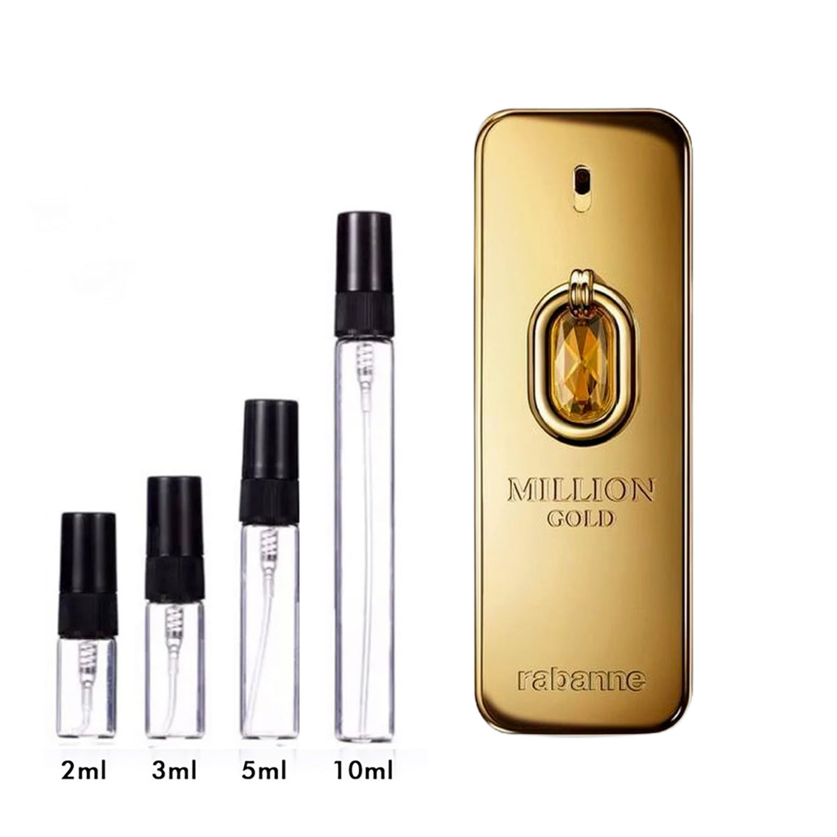 Parfum Million Gold Elixir Rabanne pour homme — photo 2